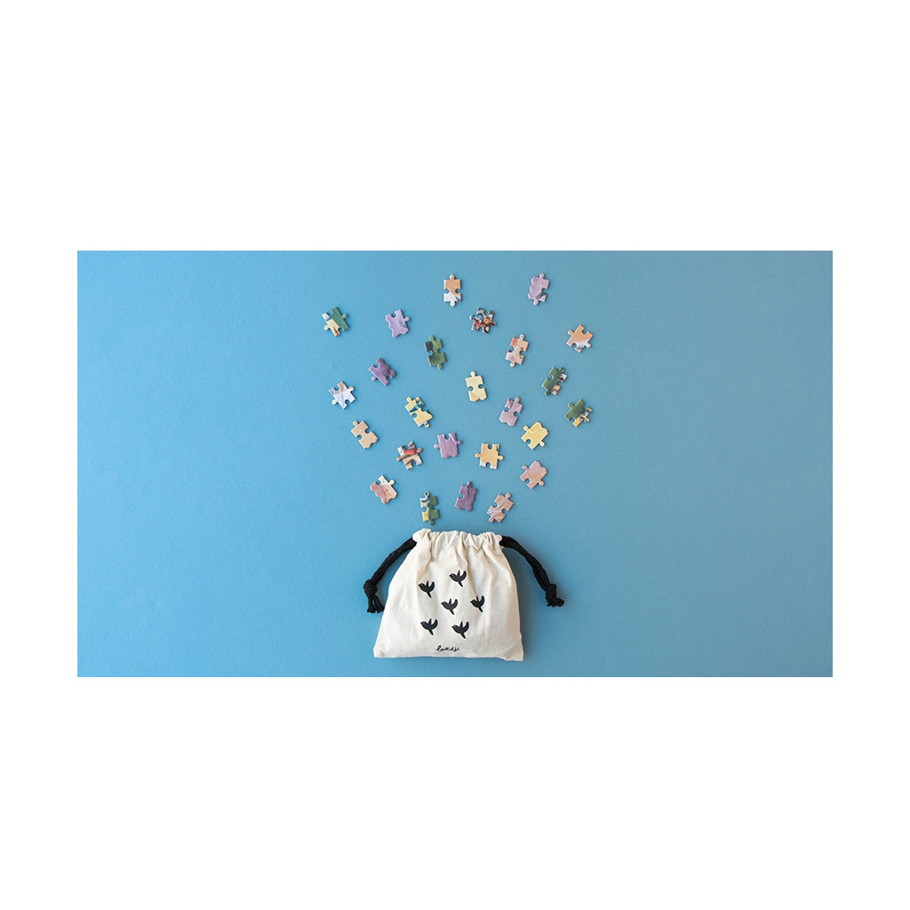 Puzzle - Pocket My Unicorn - 100 Pièces