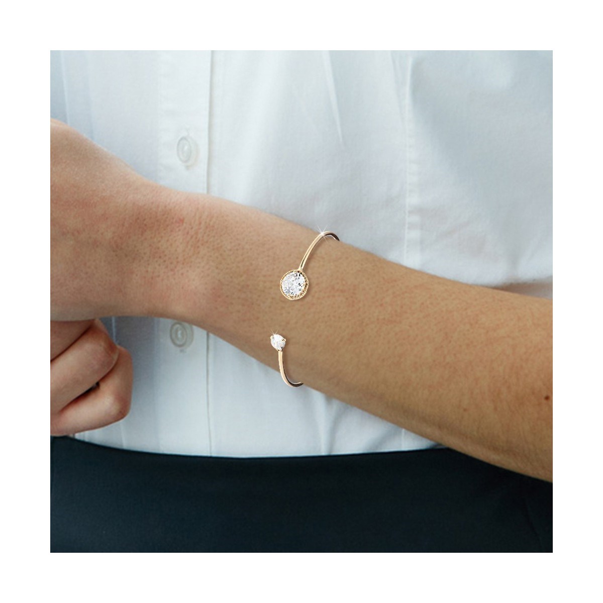 Bracelet SC Crystal orné de Cristaux scintillants