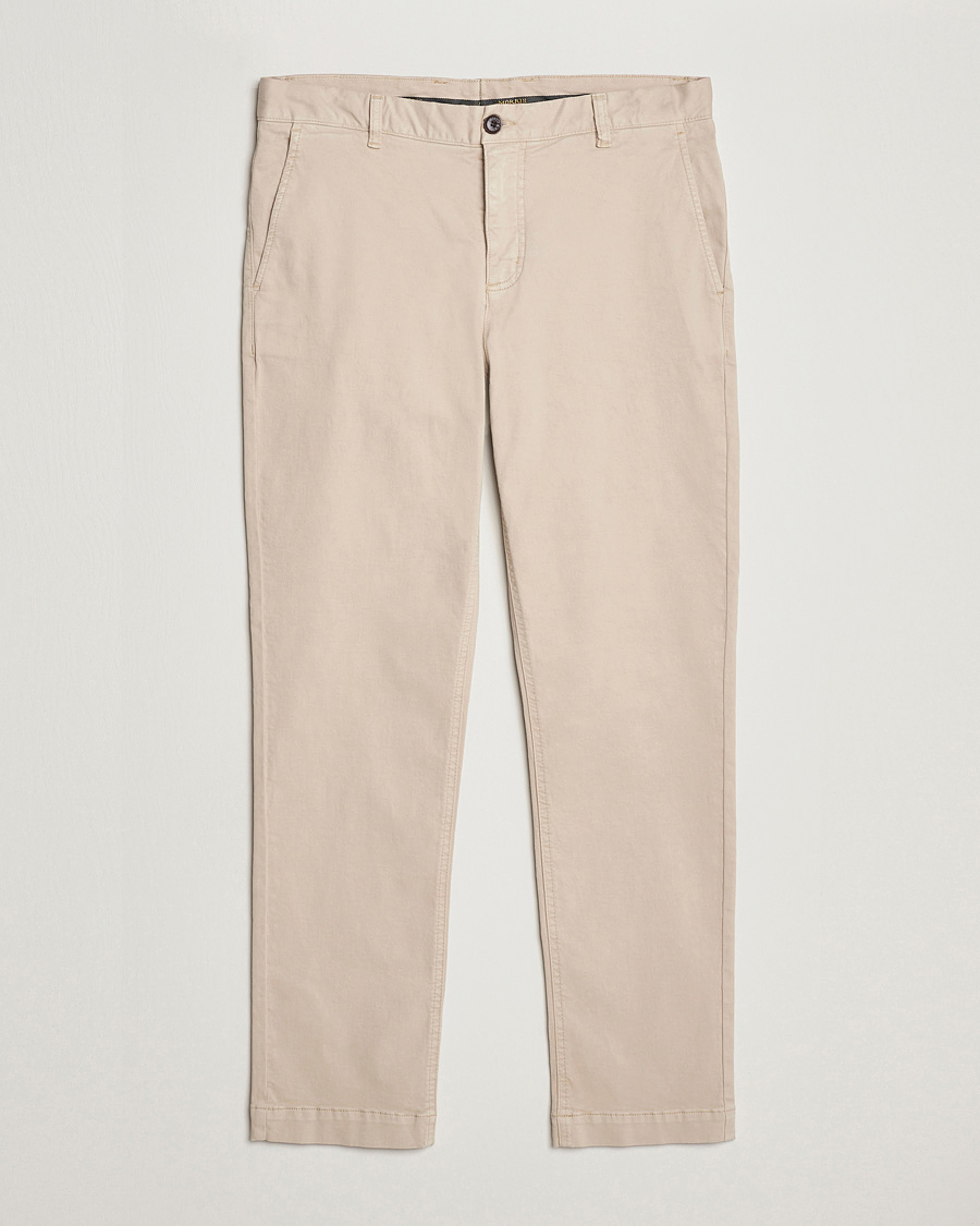 Morris Jeffrey Brushed Chinos Khaki
