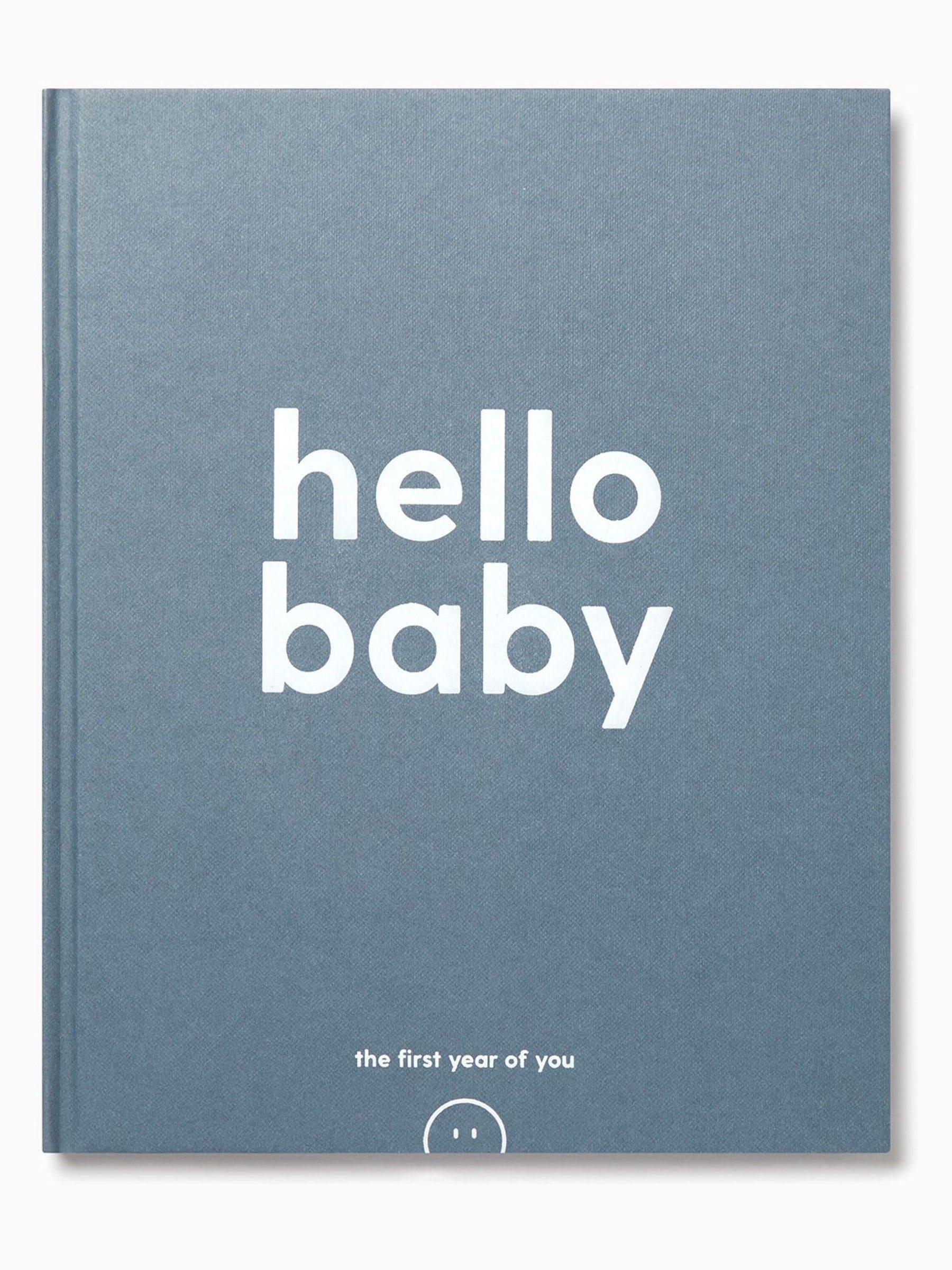 Blauw - MORI Baby 1ste Jaar Herinneringsboek