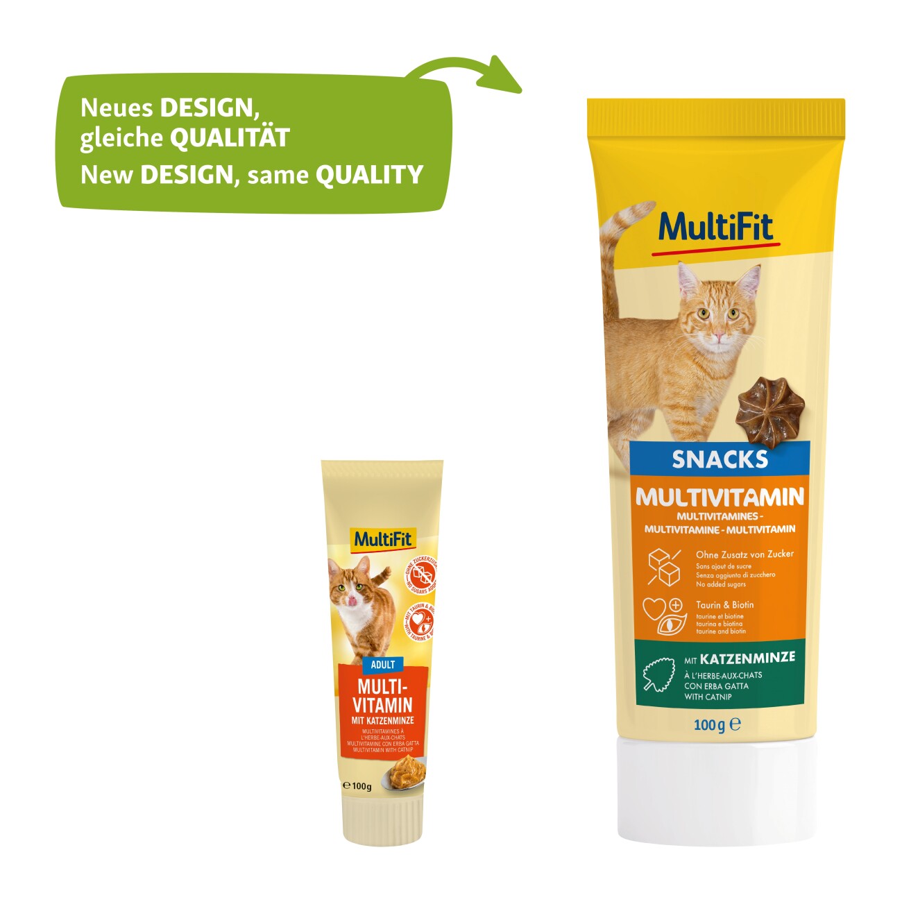 MultiFit Snackpaste Multivitamin mit Katzenminze 100 g