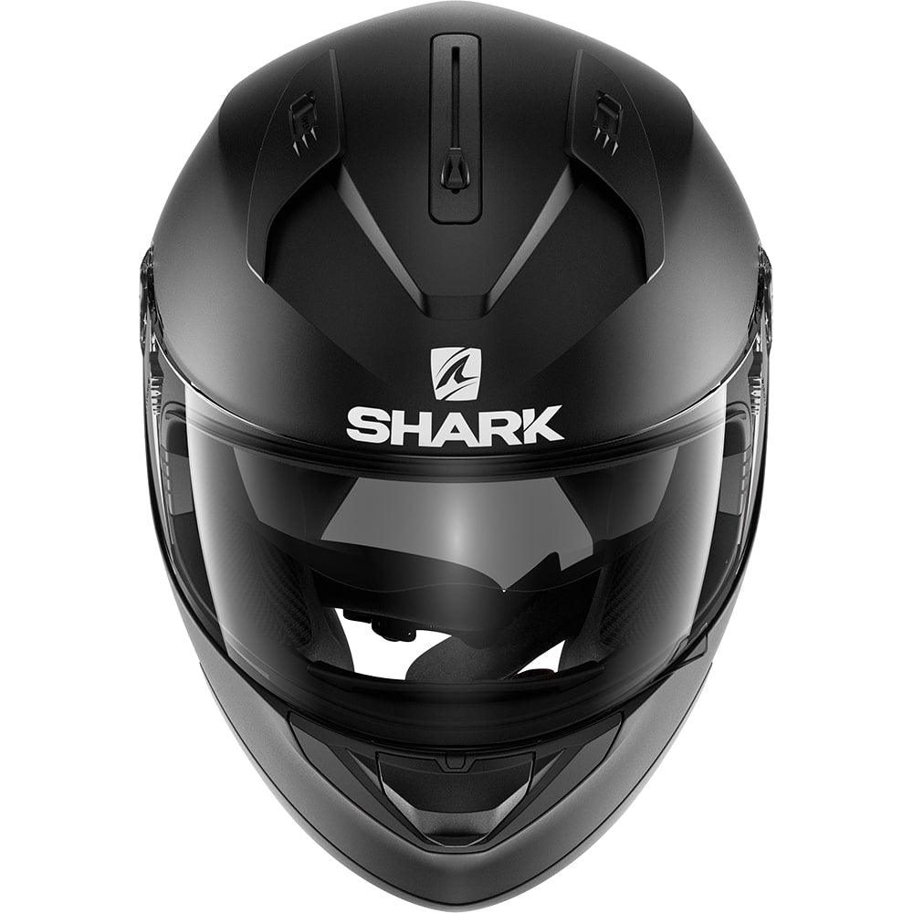 Casque Moto Shark Ridill Blank Noir Mat Intégral