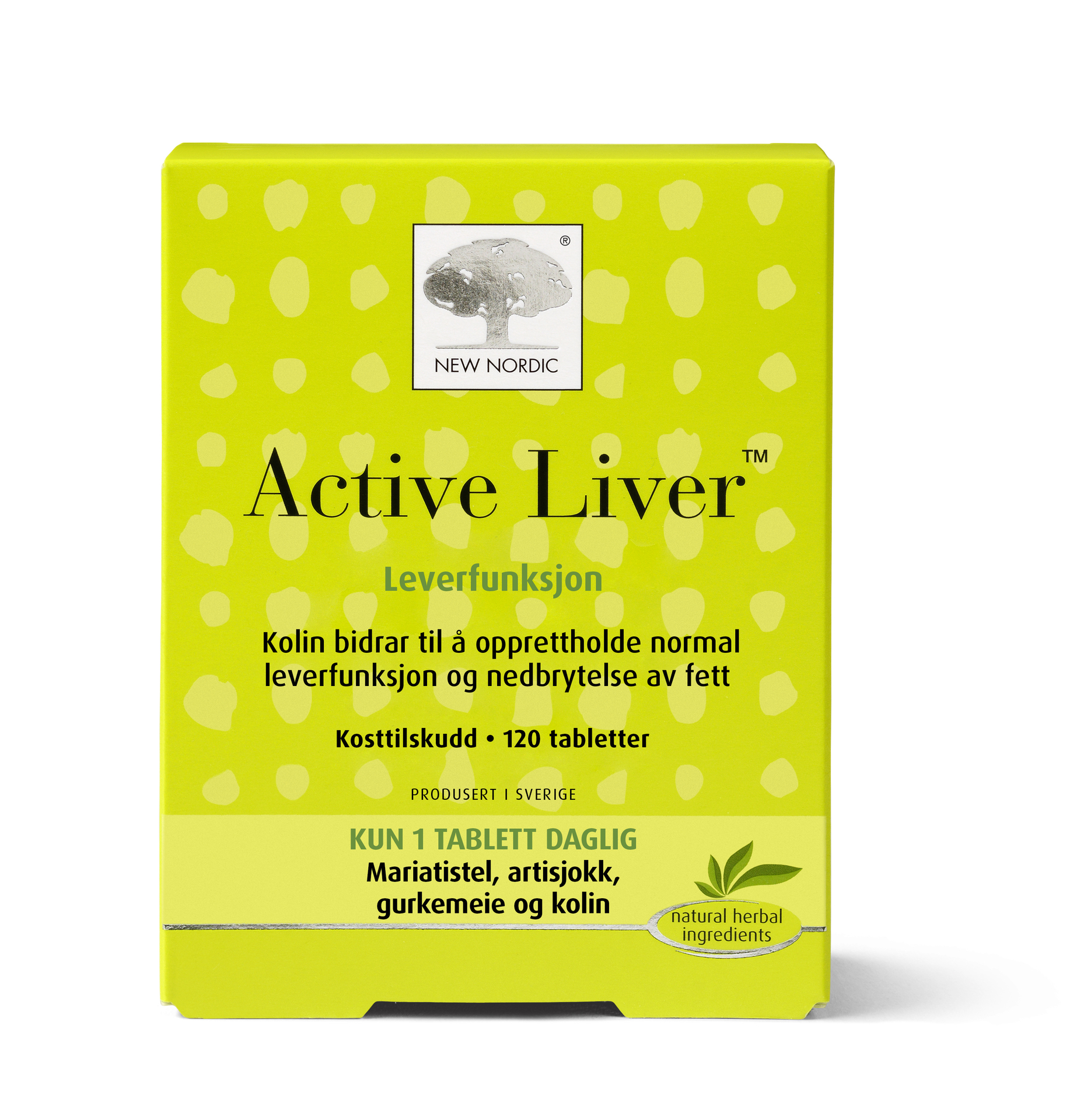 New Nordic Active Liver 120 Tabletter
