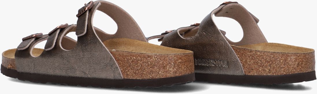 bronskleurig birkenstock slippers florida bs