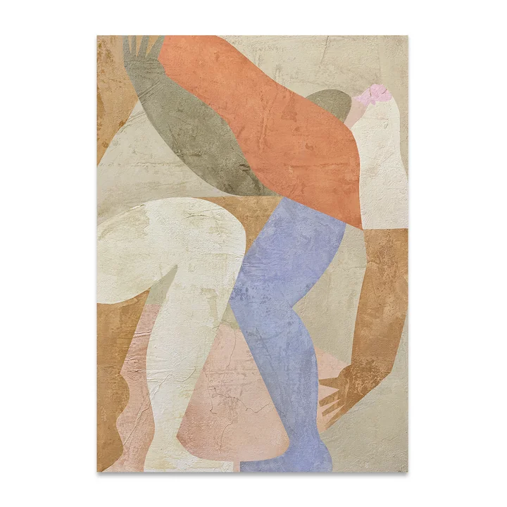 Paper Collective - Las Danzantes 02 Poster, 50 x 70 cm