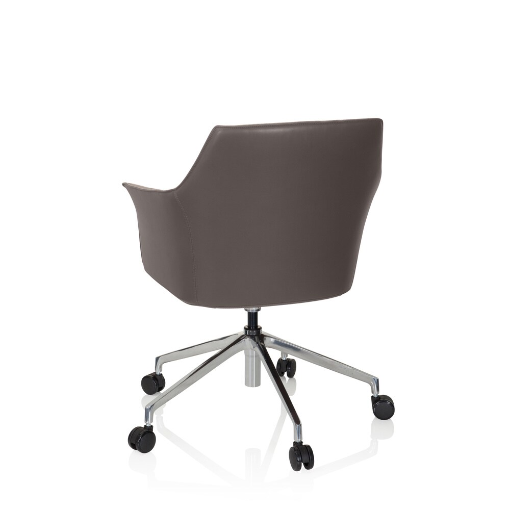 Profi Chefsessel AREZZO Kunstleder/Stoff mit Armlehnen hjh OFFICE