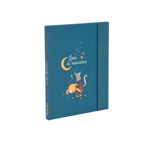 Livre de naissance Les Moustaches (80 pages) - MOULIN ROTY