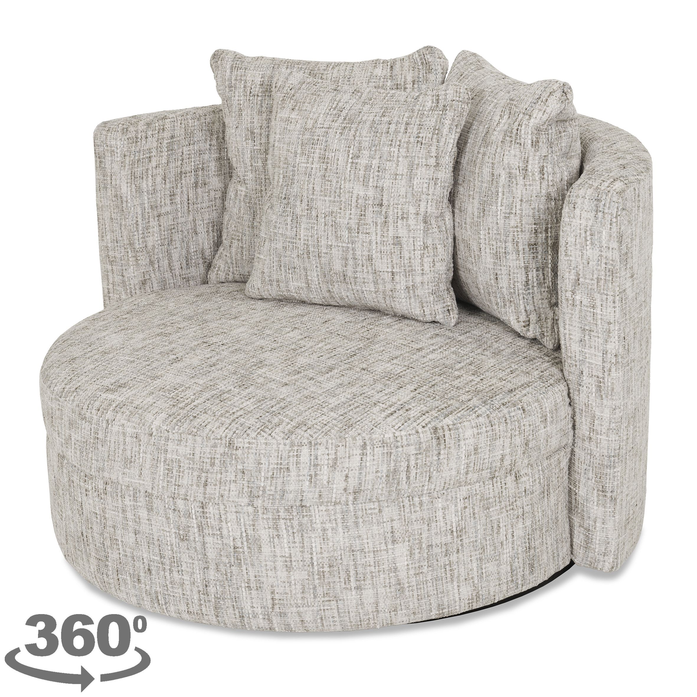 Draaifauteuil Chalina B112 x D102 x H73 cm
