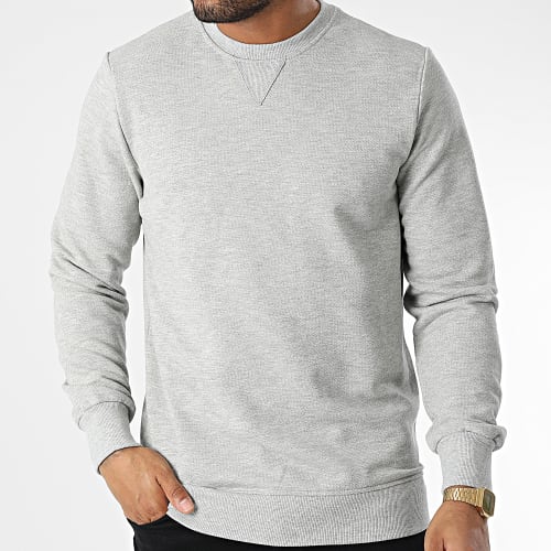 Sweat Crewneck 7902 Gris Chiné
