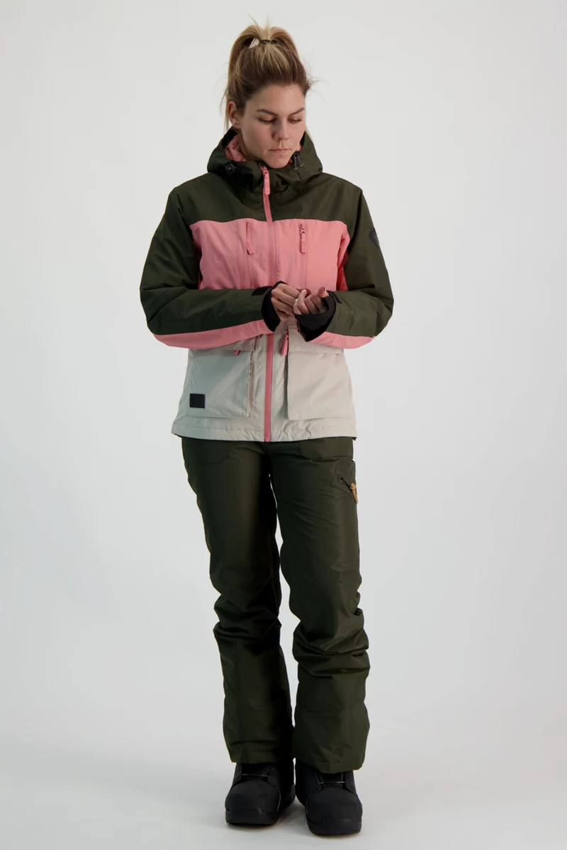 BEACH MOUNTAIN Damen Snowboardjacke