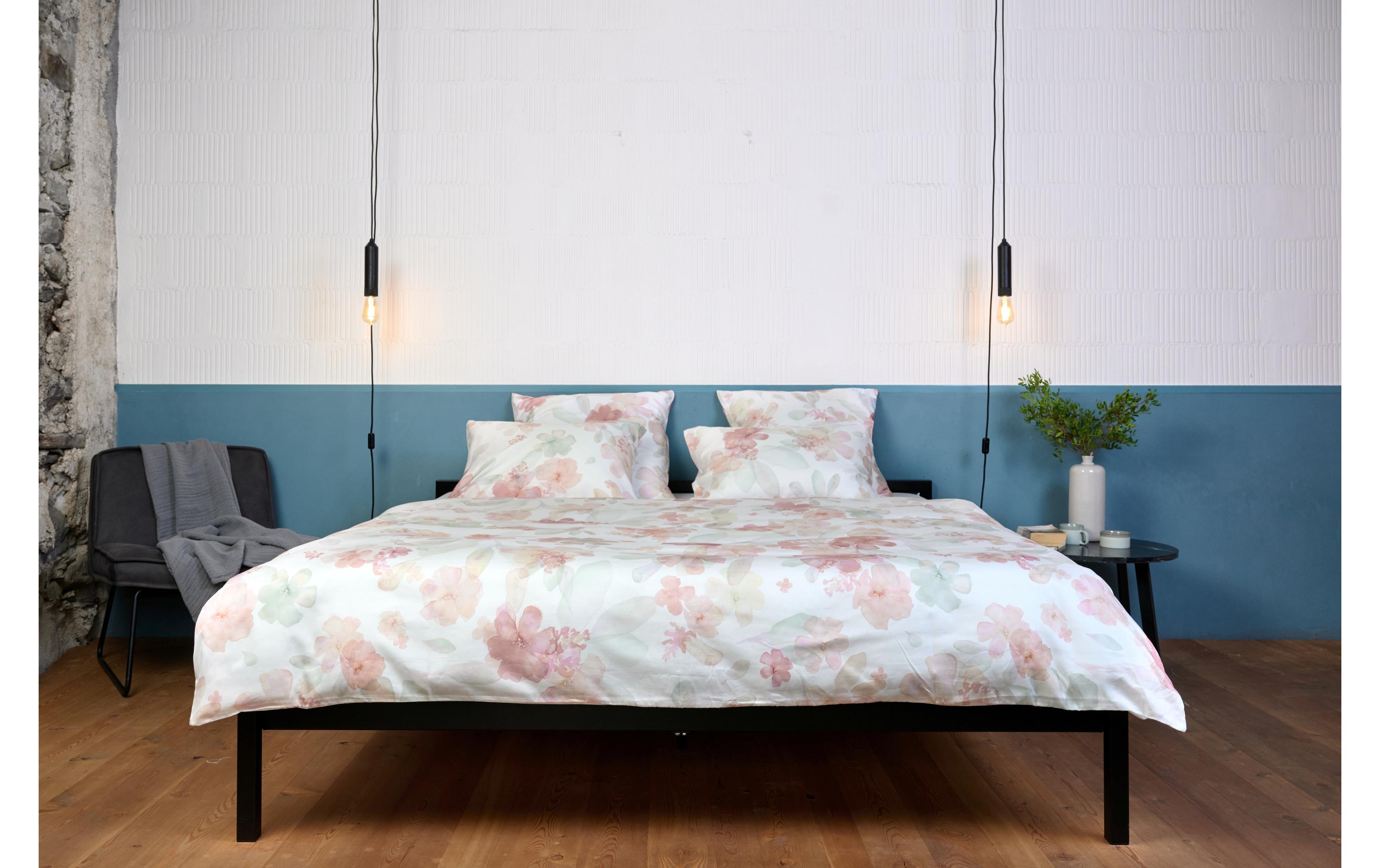 Duvetbezug Bardini 160 x 210 cm<br>Bettwäsche aus Bio-Baumwollsatin