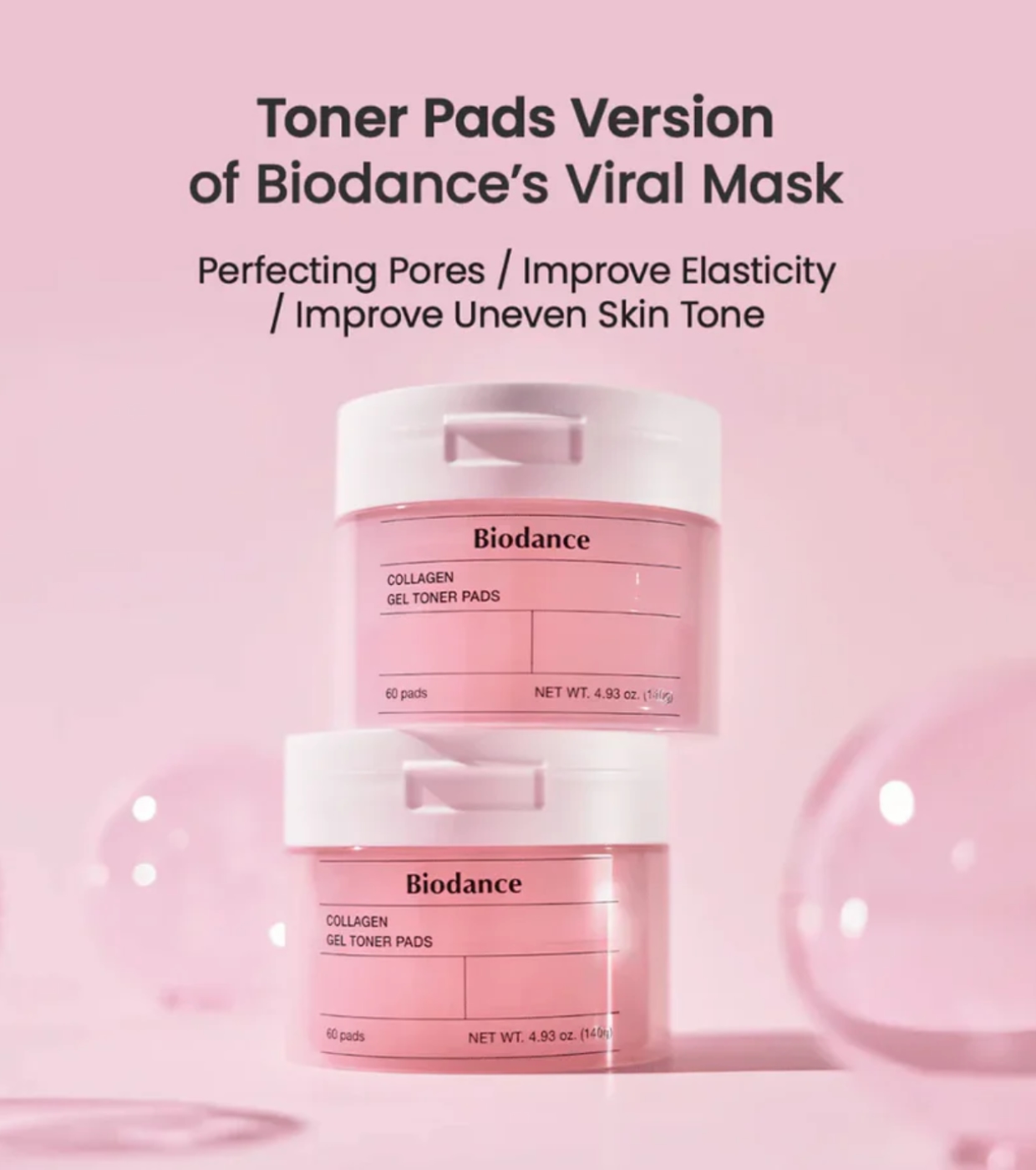 Biodance - Tônico hidratante em formato de almofada Collagen Gel - 60 unidades