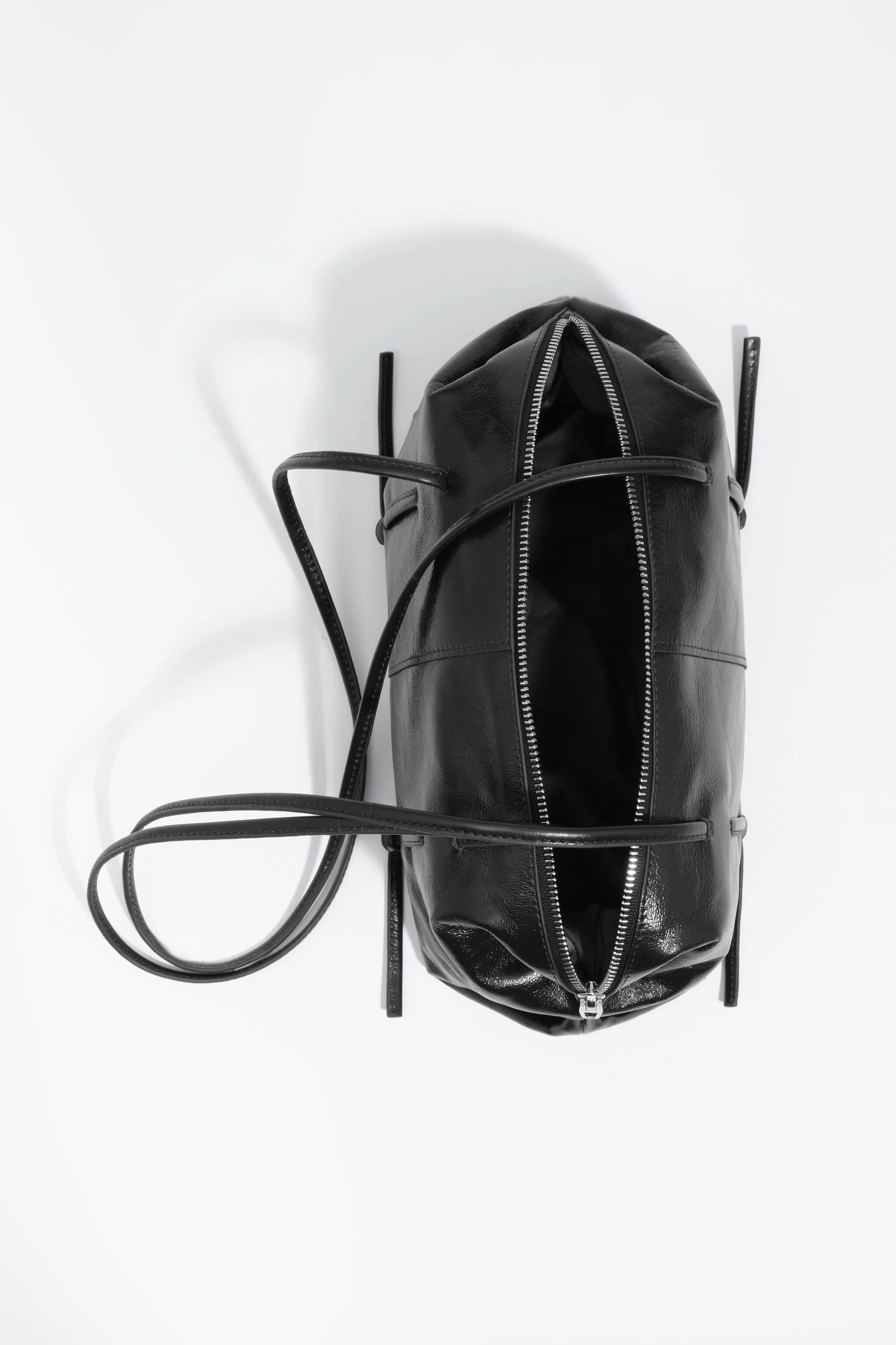 Bolsa Lolita de couro preto