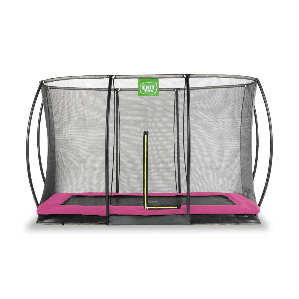 Exit Silhouette - Inground trampoline - Roze - 1x244x366 cm