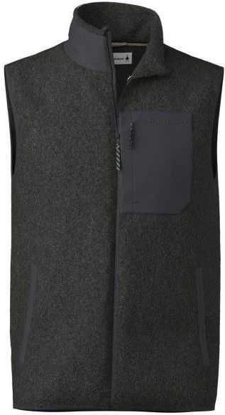 Smartwool Second Cut Fleece Vest Merinotrui (Heren |zwart/grijs)