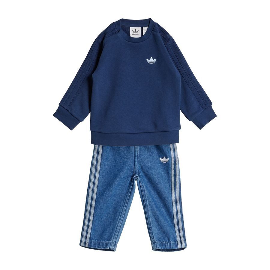 Adidas Original Ensemble haut ras-du-cou Denim Enfants