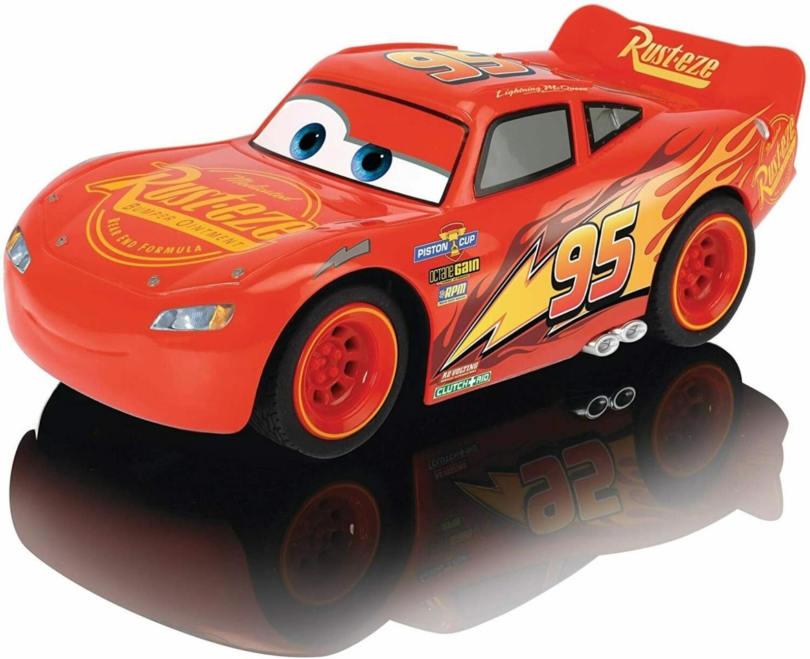 Jada - Biler 3 - RC Lightning McQueen Turbo Racer