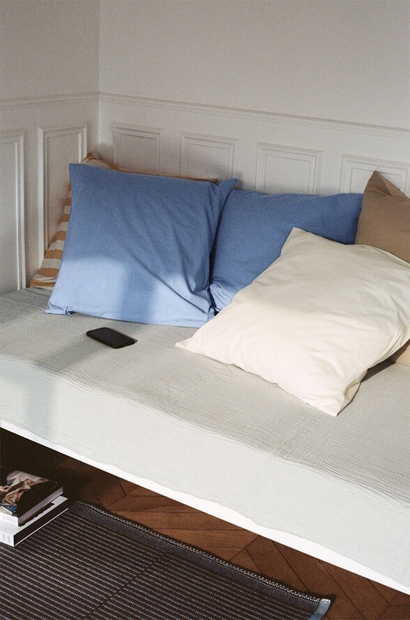 Hay Tapis Mat-60 x 95-Chestnut and blue Chestnut and blue