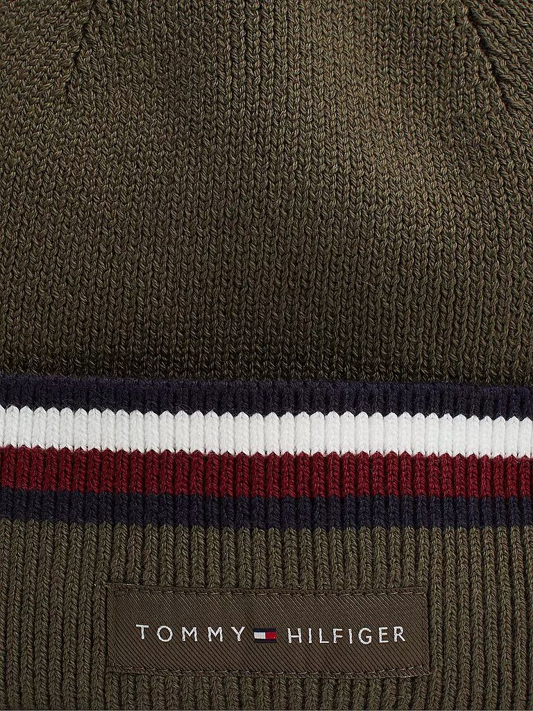 TOMMY HILFIGER Mütze - Haube olive