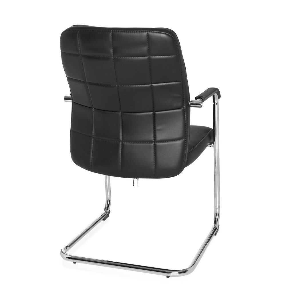 Freischwinger FLEXO V Kunstleder mit Armlehnen hjh OFFICE