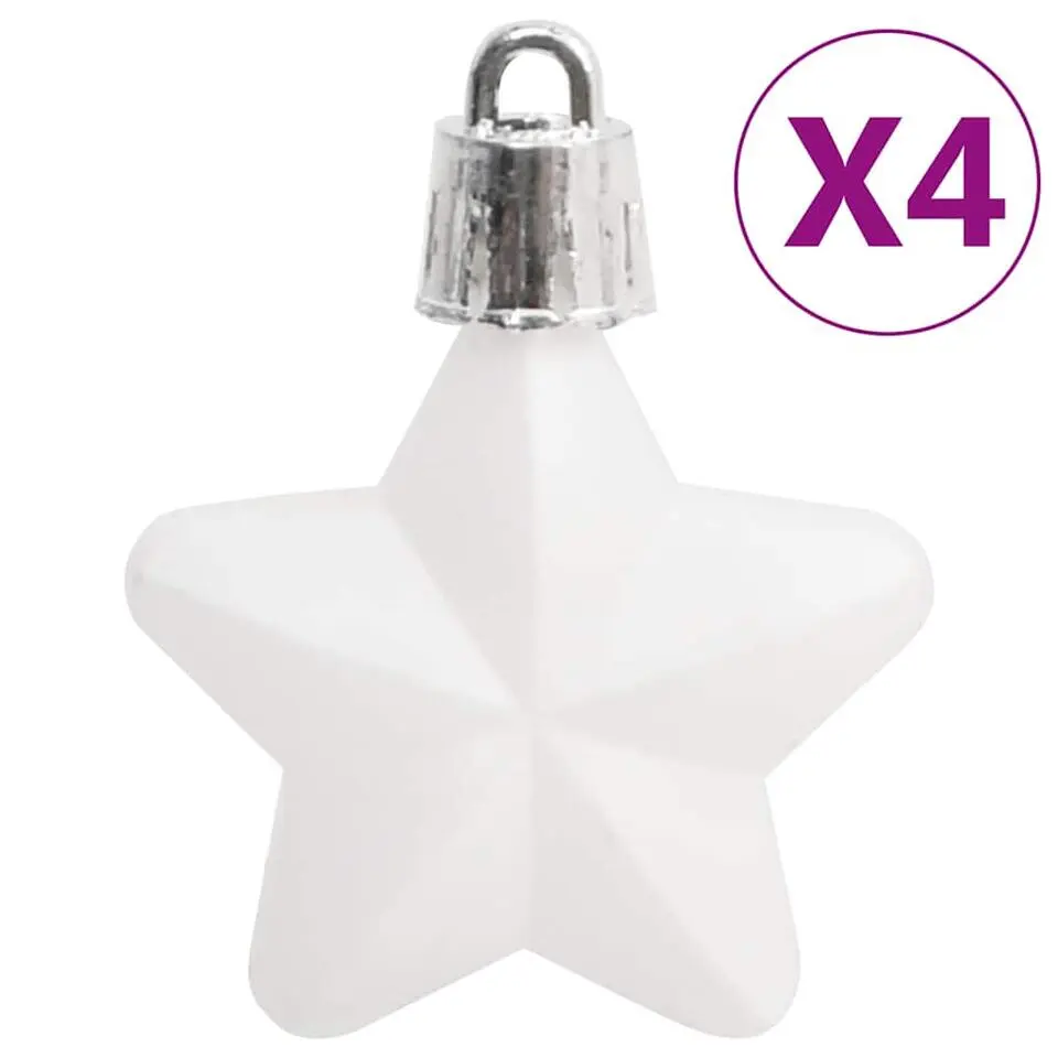 vidaXL - Kerstballenset - Multikleur - Polystyreen