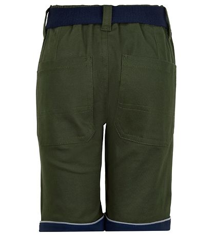 Minymo Arbeitsshorts - Grün/Navy