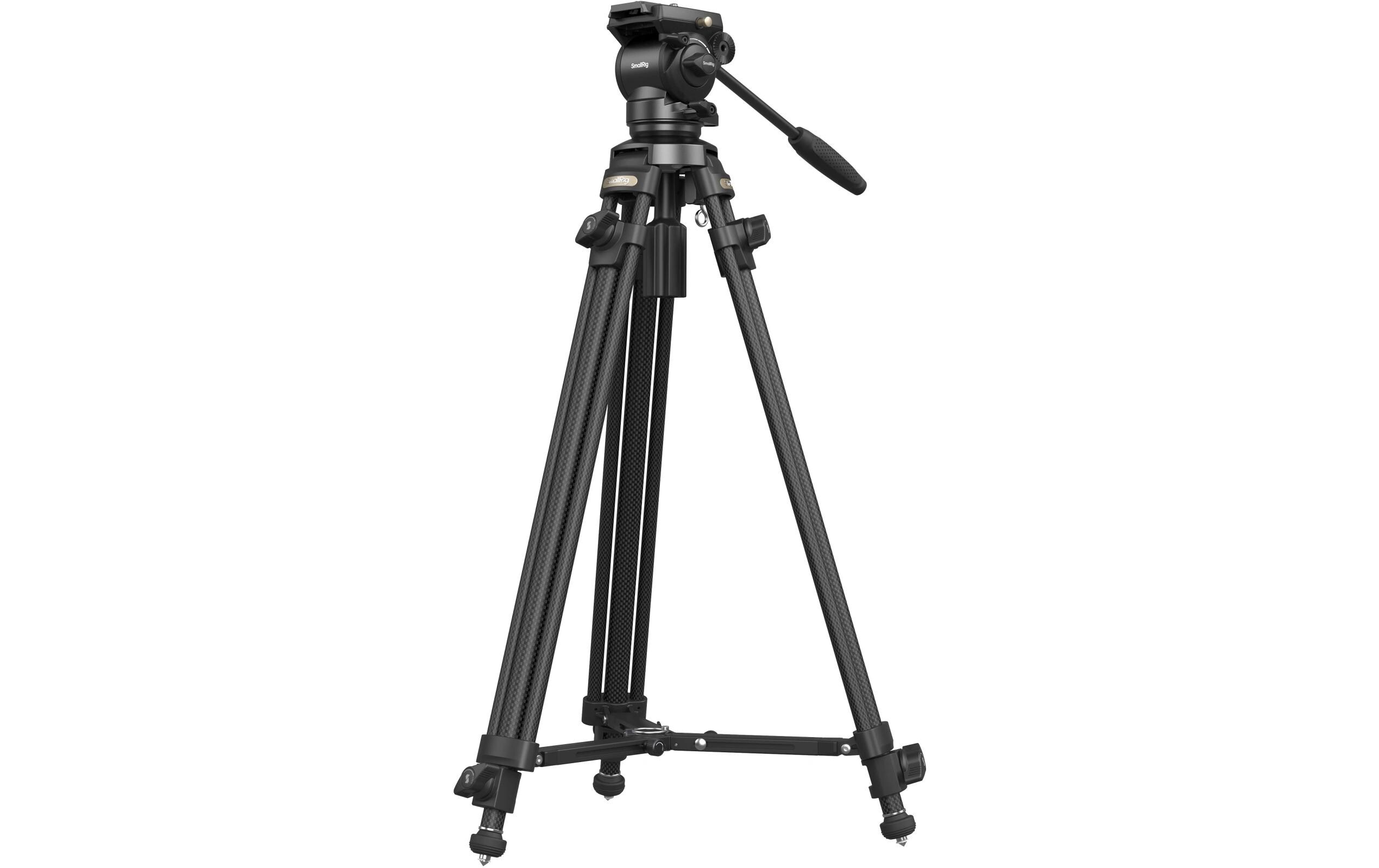Leichtes Videostativ-Kit AD-50 aus Kohlefaser<br>Kohlefaser-Stativ mit kompaktem Basiskopf