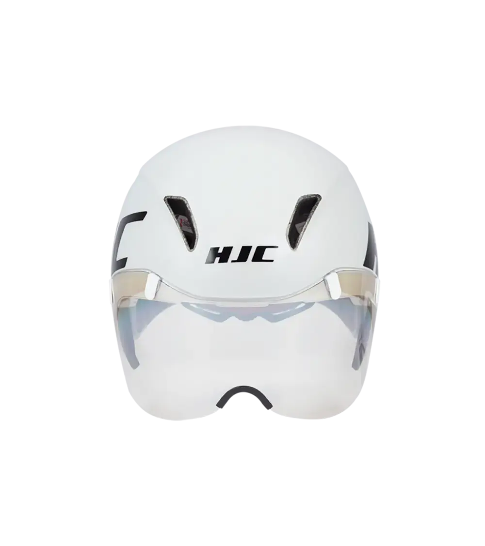 HJC TT Adwatt Triathlon Aero Fietshelm Wit
