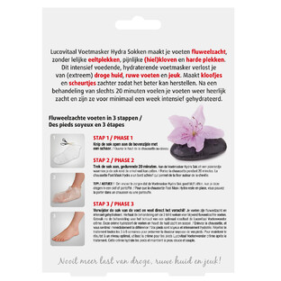 Lucovitaal Voetmasker Hydra Sokken 1ST