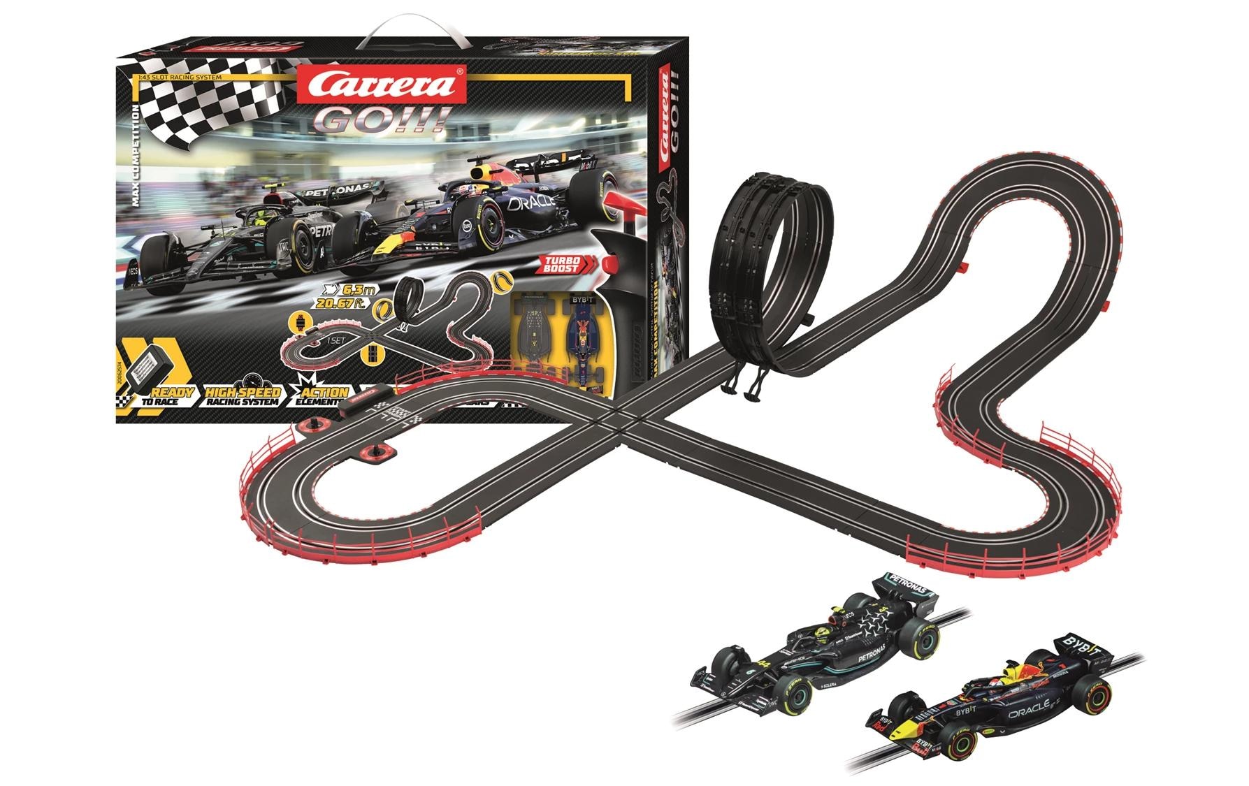 Carrera® Autorennbahn »GO! F1 Max Competition / 6,3 m«