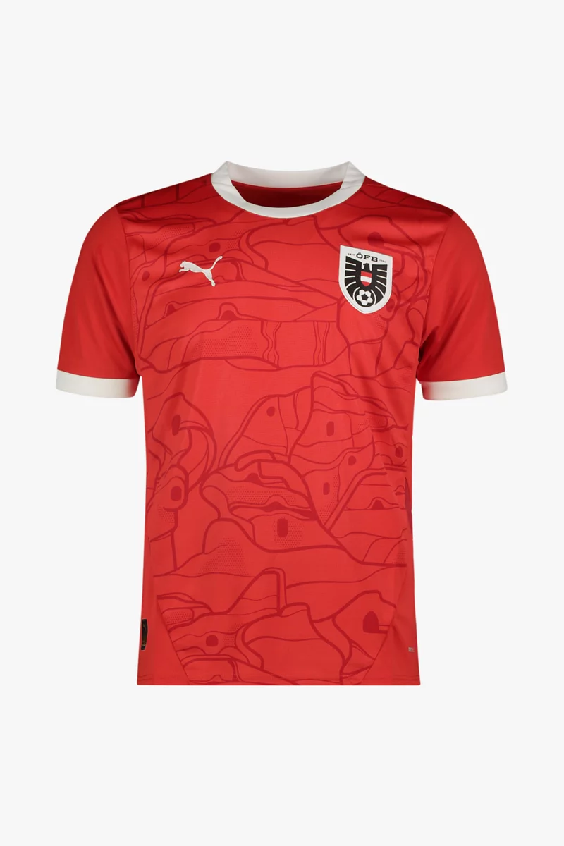 Puma Österreich Home Replica Herren Fussballtrikot EM 2024