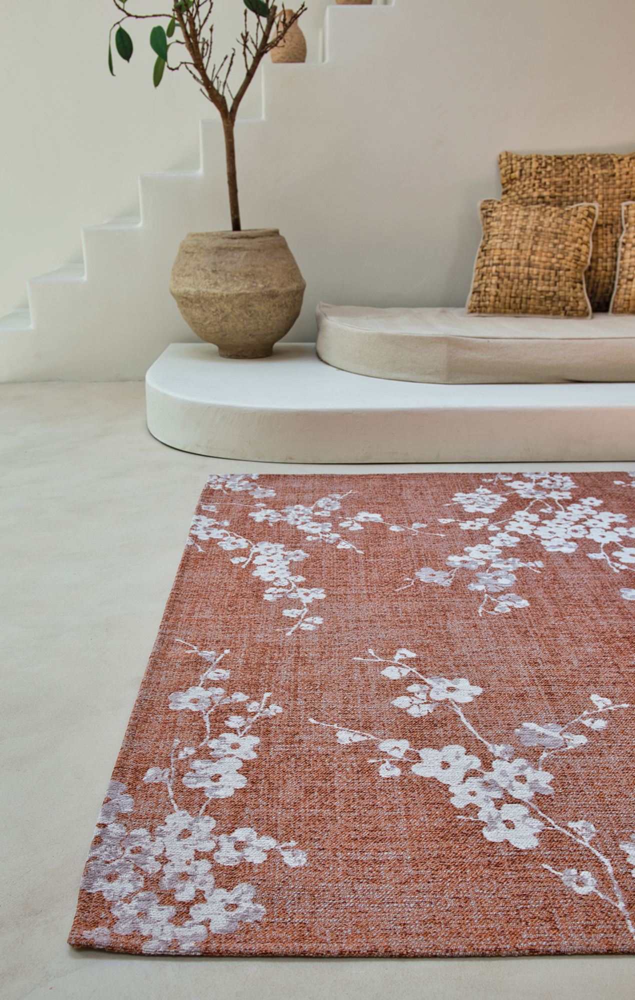 Ecorugs vloerkleed Sakura copper pink 170x240 cm
