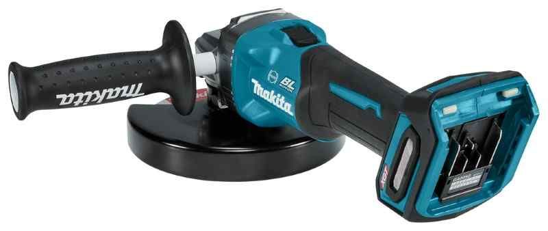 Makita GA035GZ 40V Max Haakse slijper 150 mm zonder accu en lader met vastzetschakelaar