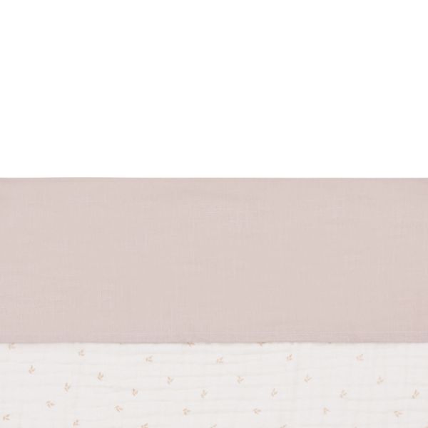 Jollein Slub Wieglaken - 75 x 100 cm - Ivory