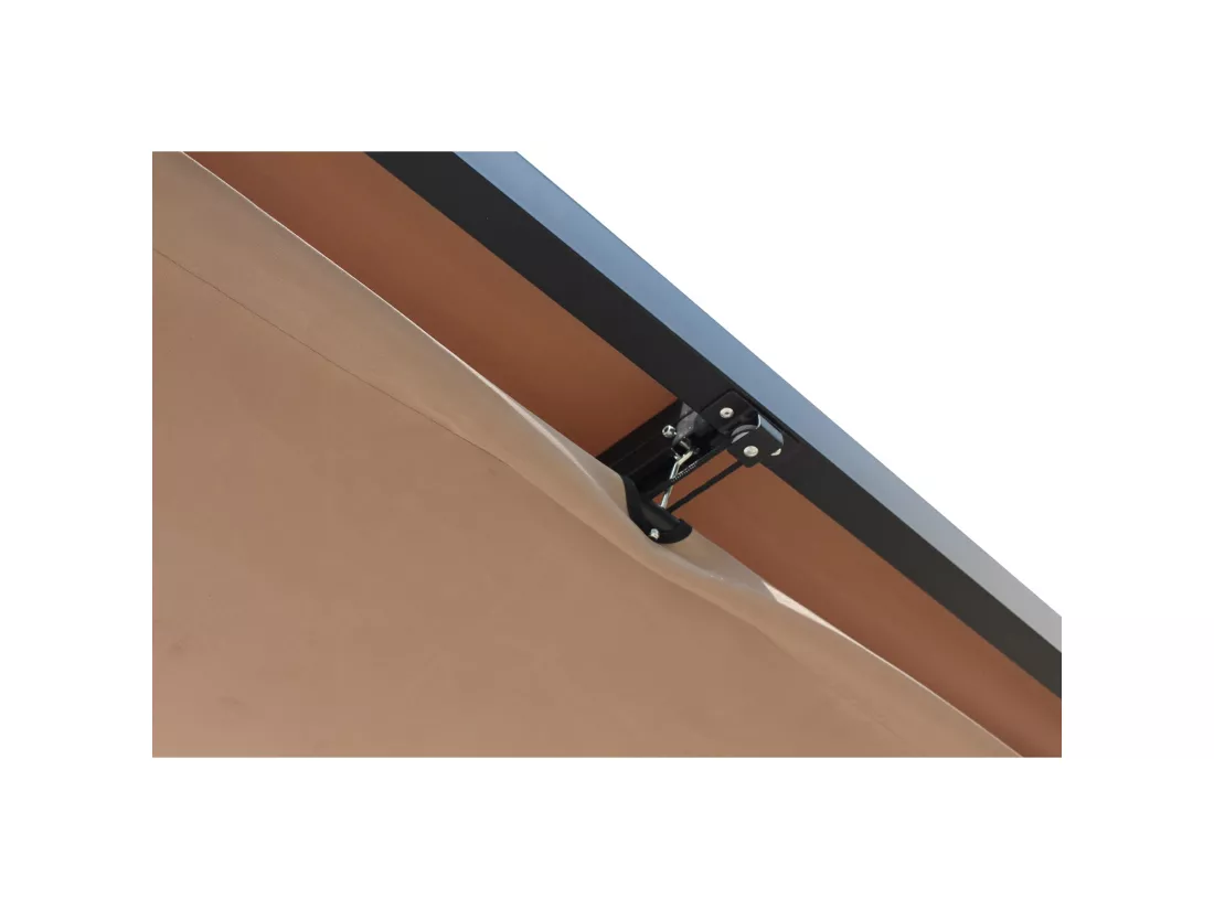 Pergola autoportante 3x4m avec toile en polyester taupe TUSA