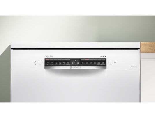BOSCH - Lave vaisselle 60 cm SMS6TBW00F, Exclusiv, Série 6, Zeolith