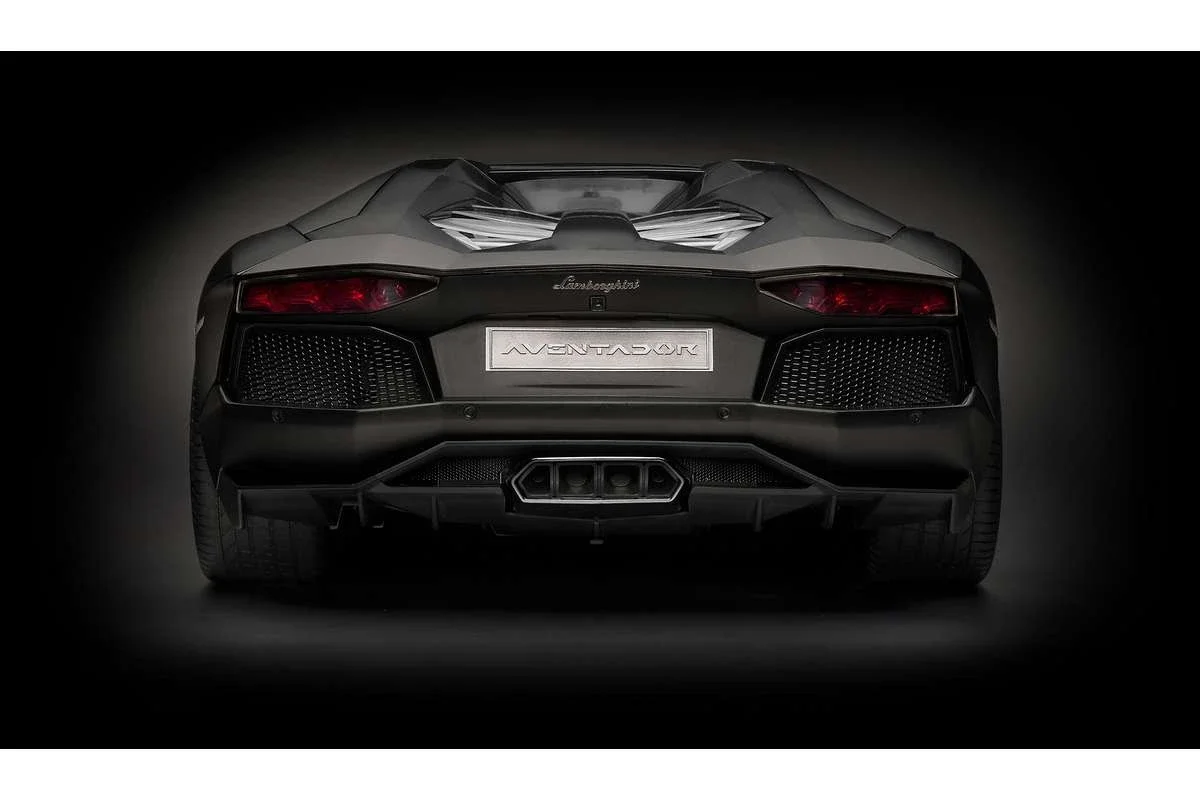 POCHER - Lamborghini Aventador LP700-4 Roadster Nero Nemesi (HK121F)