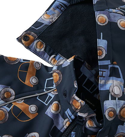 Name It Softshelldragt m. Fleece - Noos - NmmAlfa08 - Dark Sapph