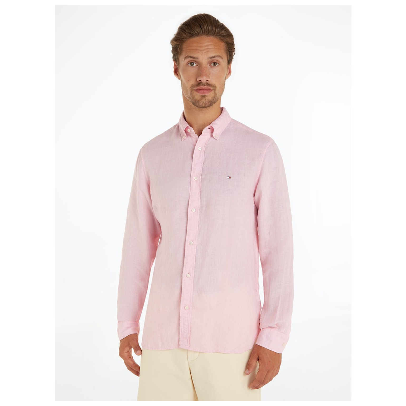 Tommy Hilfiger PIGMENT DYED LI SOLID RF SHIRT