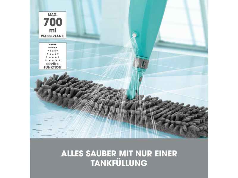 CLEANmaxx Sprühwischer Spray-Mopp Spray-Mopp mit Wendefunktion