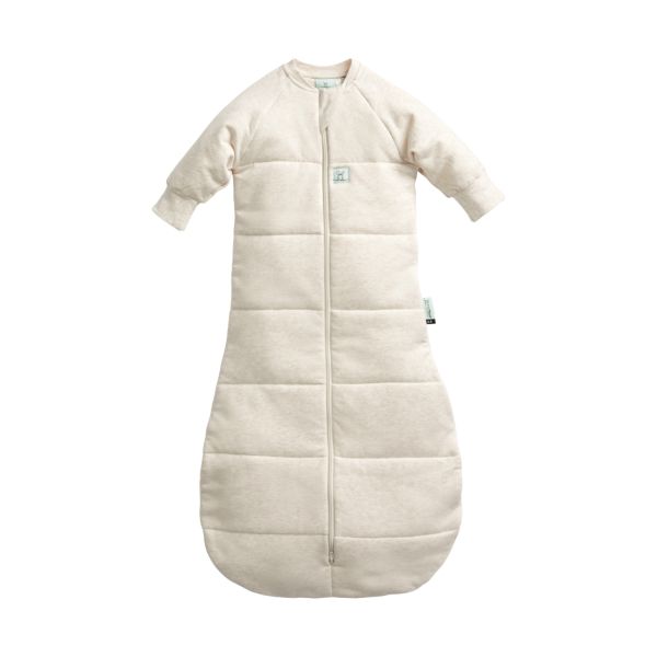 Ergopouch Slaapzak Met Mouwen Jersey Oatmeal Marle 2,5 Tog 8-24 maanden