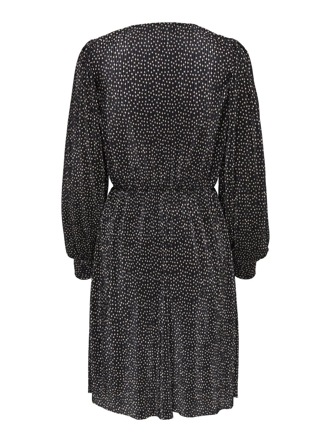 JDYVIA Kurzes Kleid Black