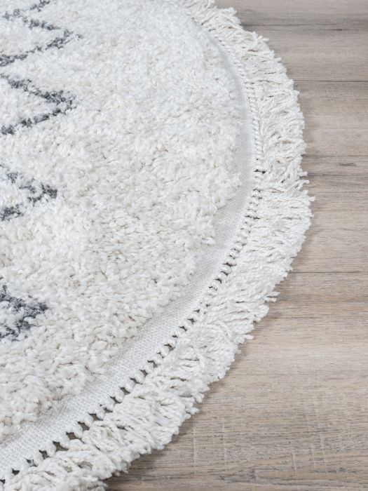 Vloerkleed Marrakesh Cream Rond ø160 ø160 cm