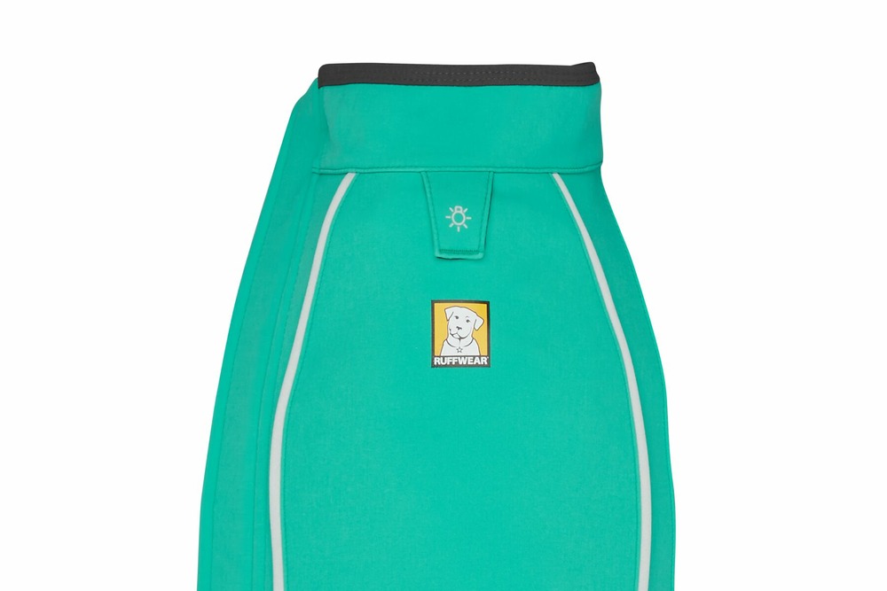 Veste imperméable cloud chaser™ avec manches et fermeture éclair. Couleur: aurora teal (sarcelle), taille: l