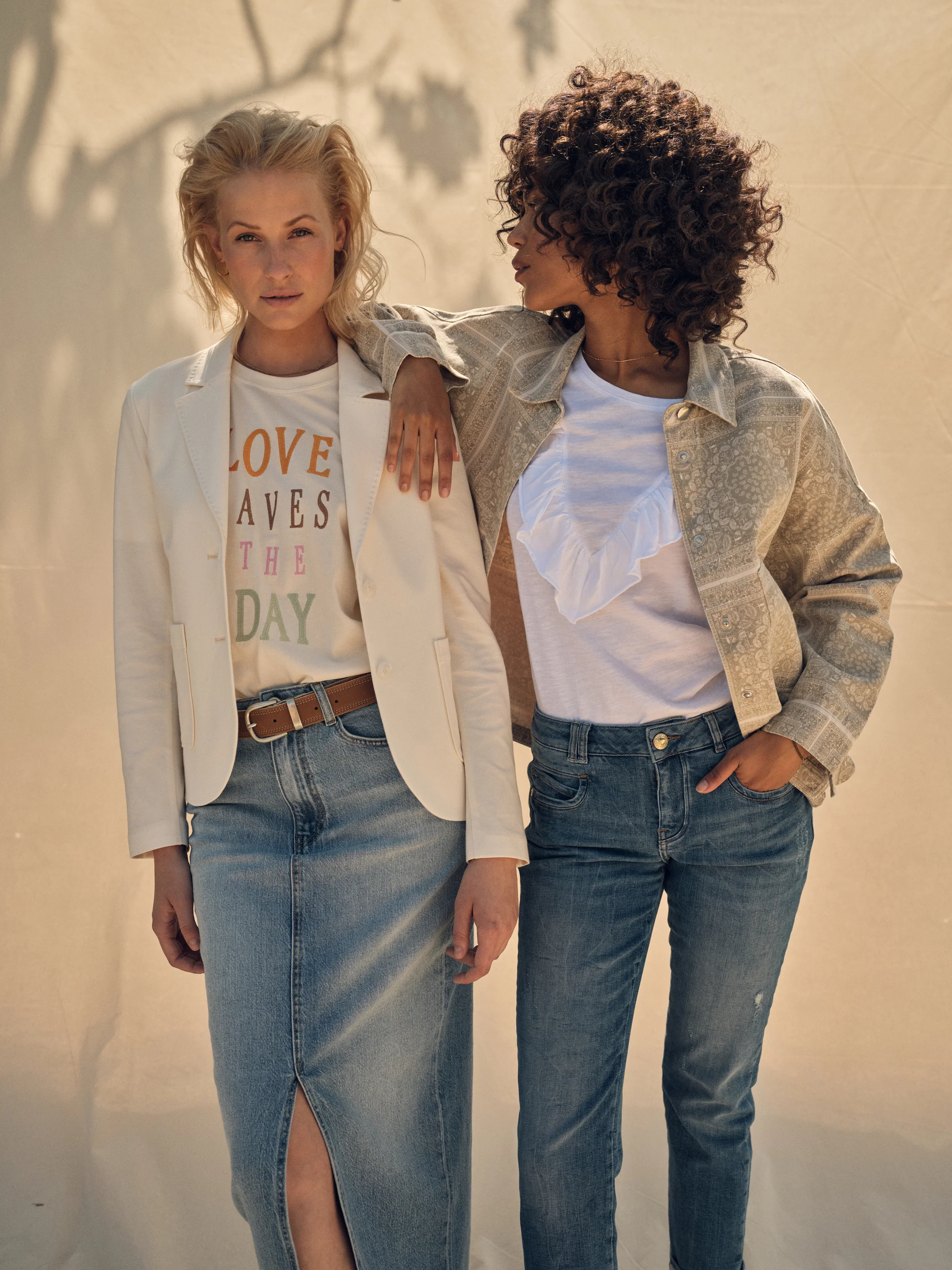 Mos Mosh  Carla Naomi Group jeans - blå