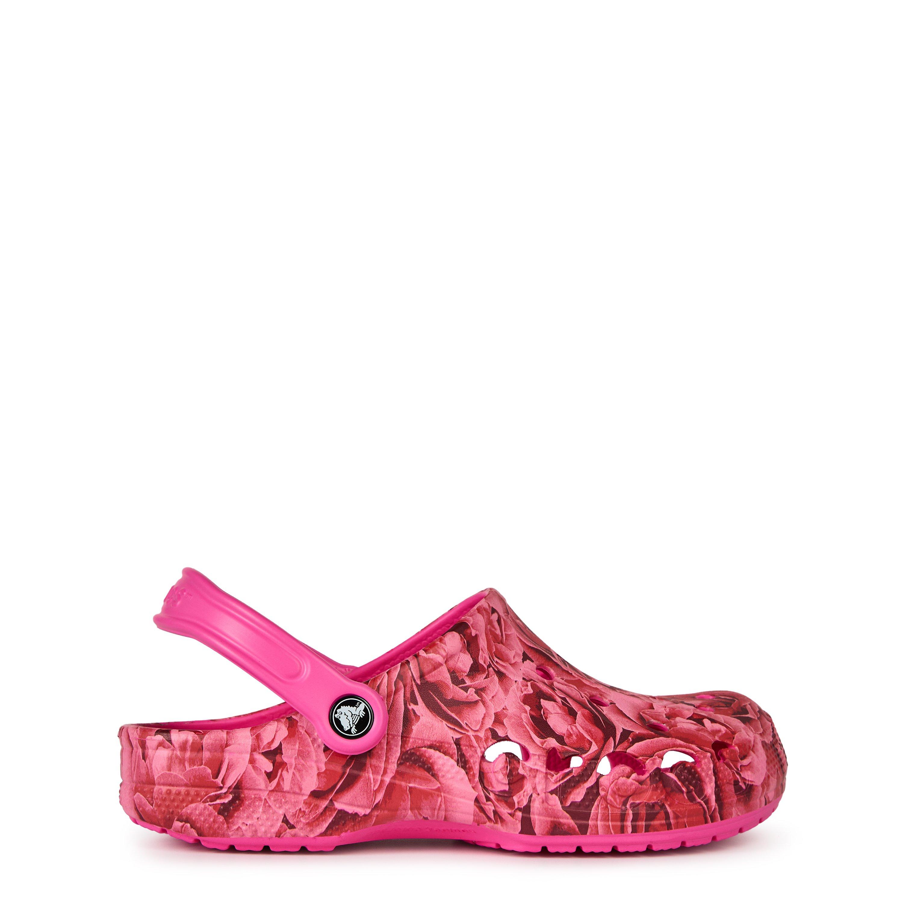 Crocs Baya Floral Clogs Mens