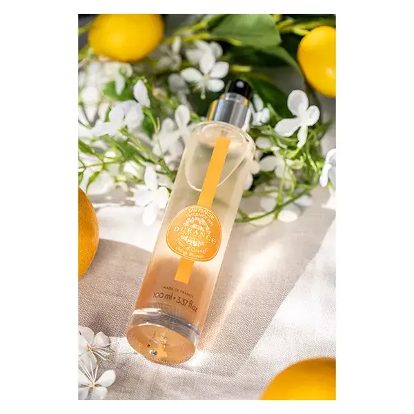 Conjunto de Presente Durance com Aroma de Flor de Laranjeira 2023: Água Mineral 100ml, Sabonete 125g, Creme para as Mãos 30ml