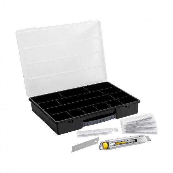 Stanley Pak Organizador   X-ato   50 Lâminas 18mm STHT0-10018-9