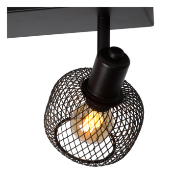 Lucide Maren plafondspot zwart 31 cm