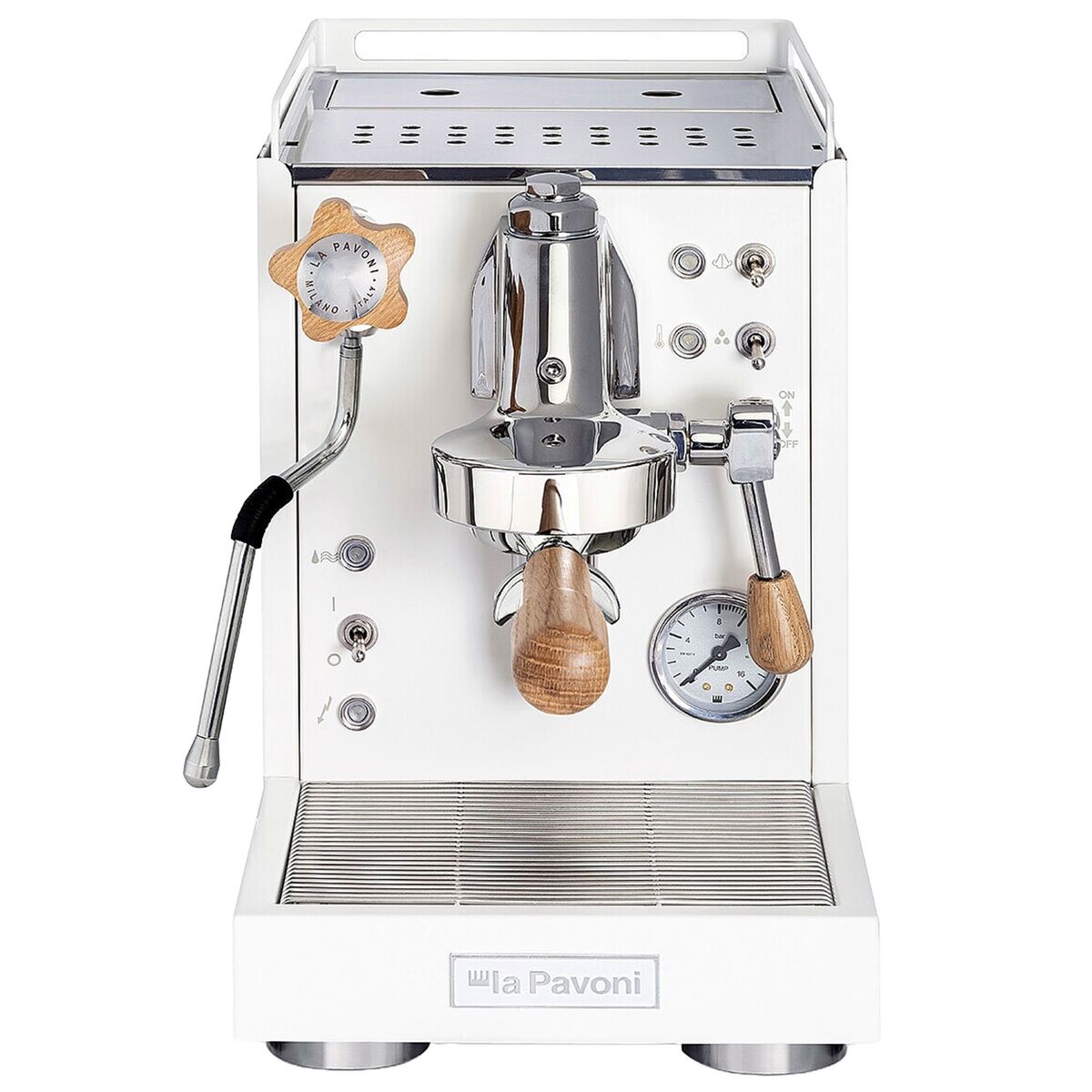 Cellini Mini espressomaskin, hvit